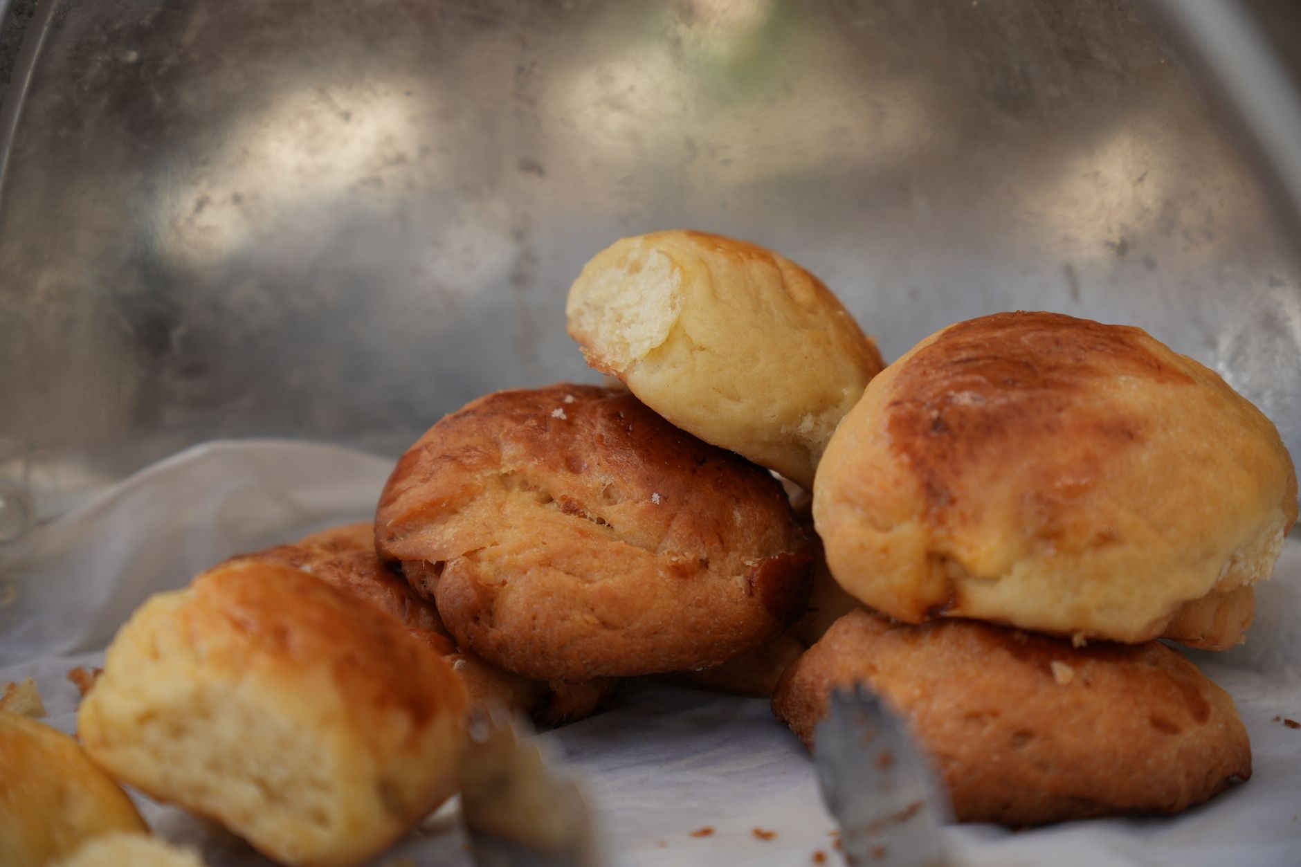 various gluten-free food products, bread, pastries, snacks