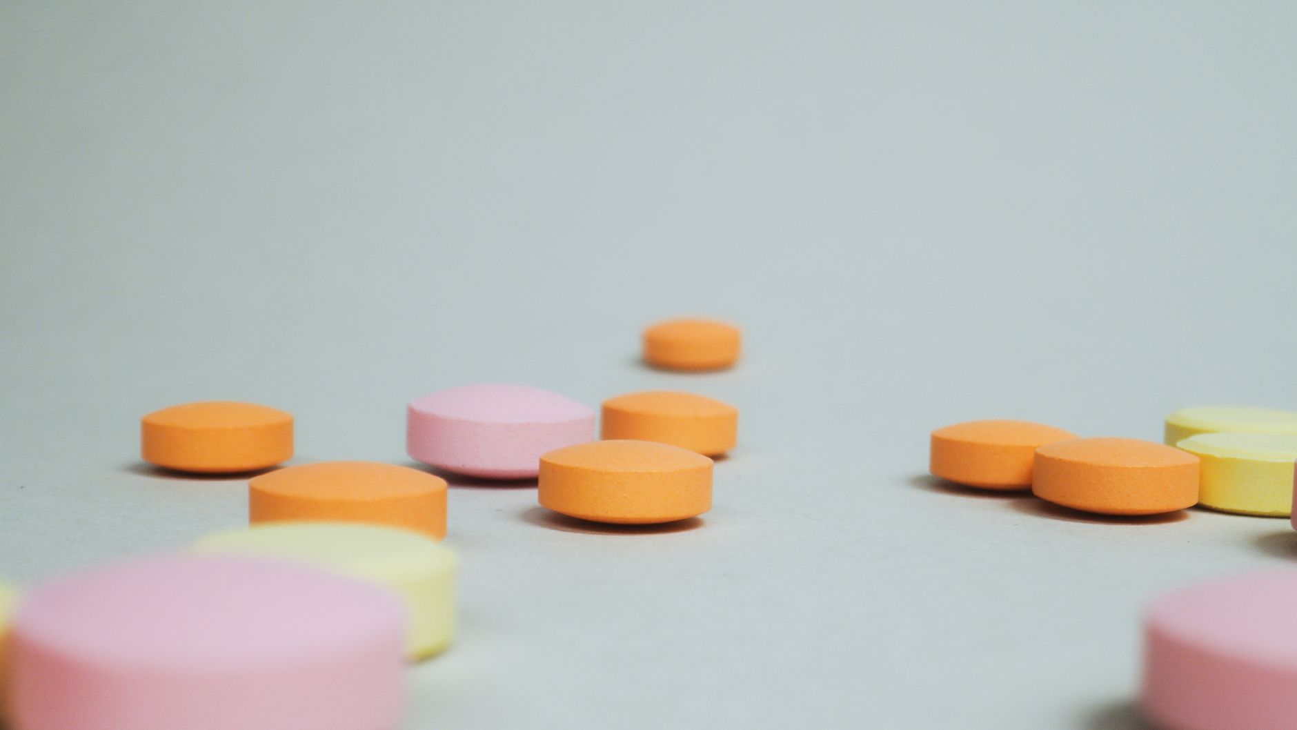 colorful vitamin pills supplements