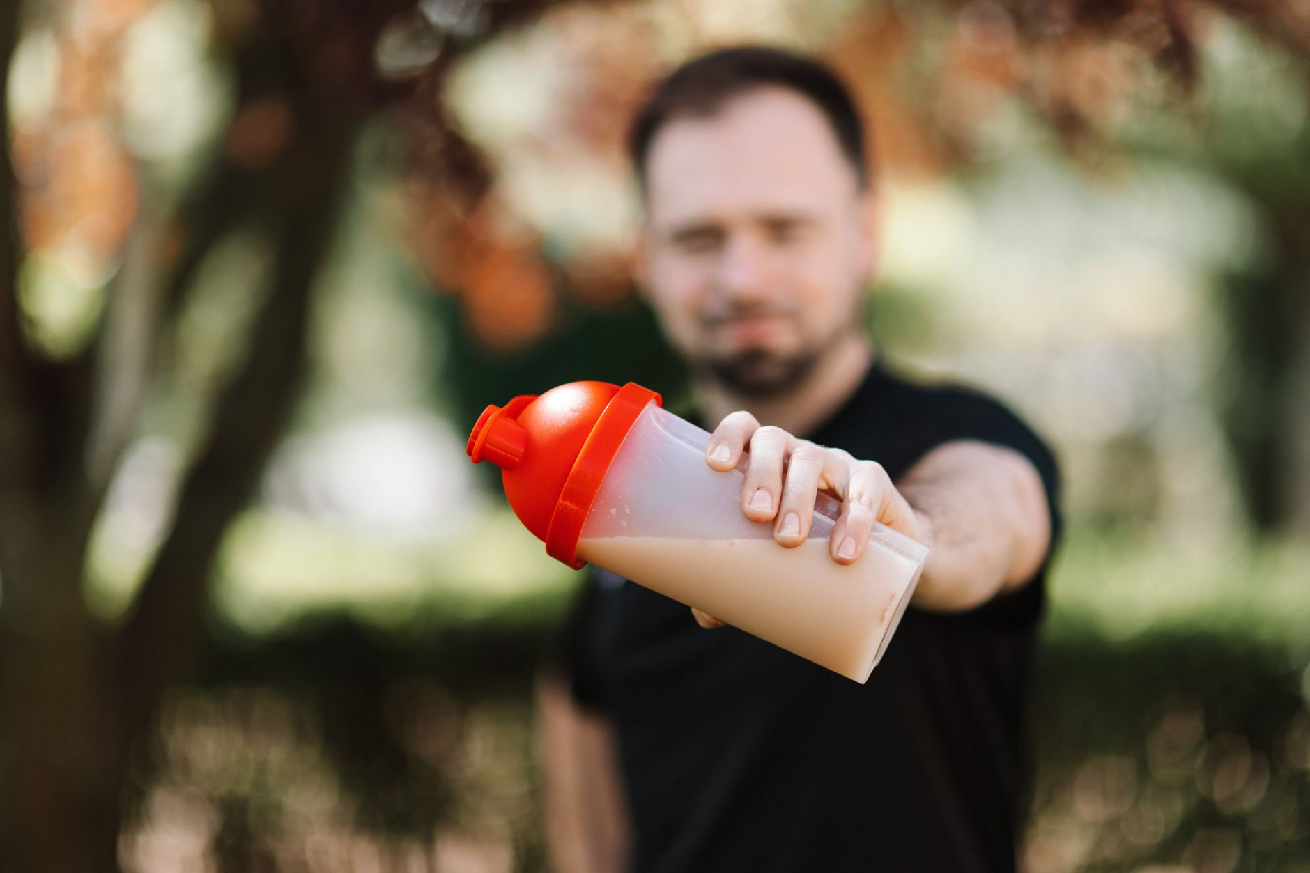 protein powder scoop, healthy lifestyle, gym